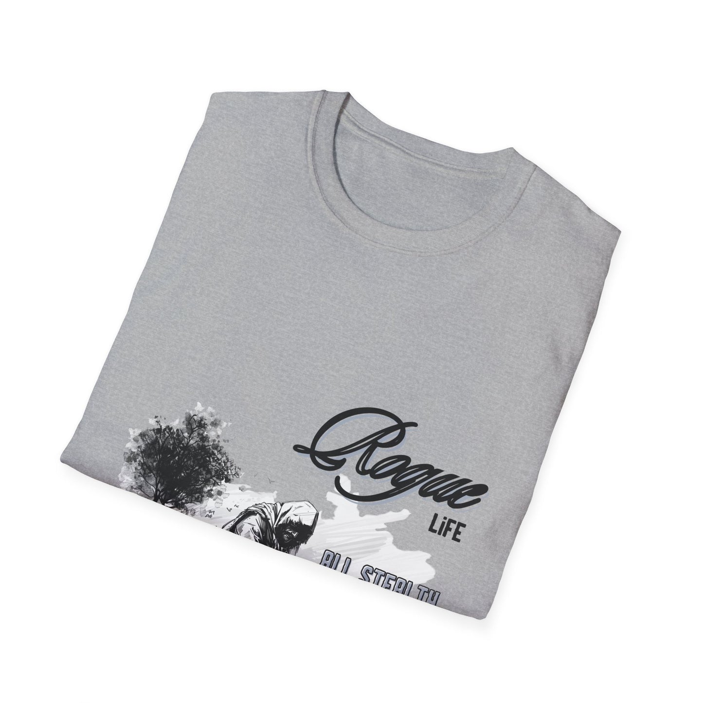 "Rogue Life: All Stealth, No Stress" T-Shirt